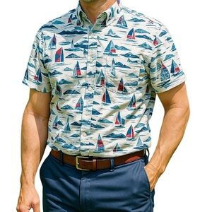 Vineyard Vines sailboat shirt